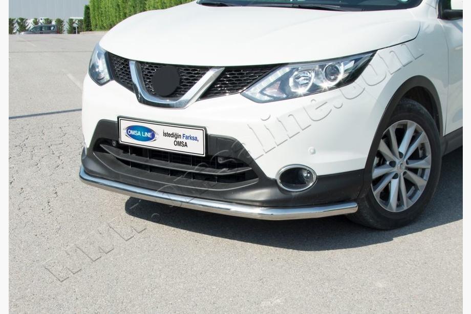 Nissan Qashqai 2014–2021 Frontbåge Texas för 2014-2017 (60 mm, rostfritt) Foto 2