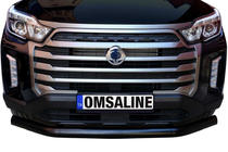 SsangYong Musso II 2018– Frontbåge Texas (76 mm, svart) foto 3