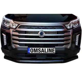 Frontbåge Texas (76 mm, svart) SsangYong Musso ІІ 2018– foto 3