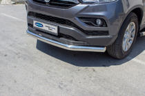 SsangYong Musso II 2018– Frontbåge Texas (76 mm, rostfritt stål) foto 1