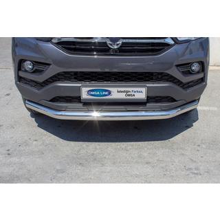 Frontbåge Texas (76 mm, rostfritt stål) SsangYong Musso ІІ 2018– foto 2