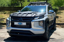 Mitsubishi L200 2015–2024 Dubbel frontbåge Vegas 2019+ (svart, 76 mm) foto 1