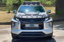 Mitsubishi L200 2015–2024 Dubbel frontbåge Vegas 2019+ (svart, 76 mm) foto 3