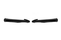 BMW 3-serie E90/E91 2005–2011 DPT frontläpp-flaps (för E90 M-Sport 2005-2008, blanksvart, 2 st) foto 5