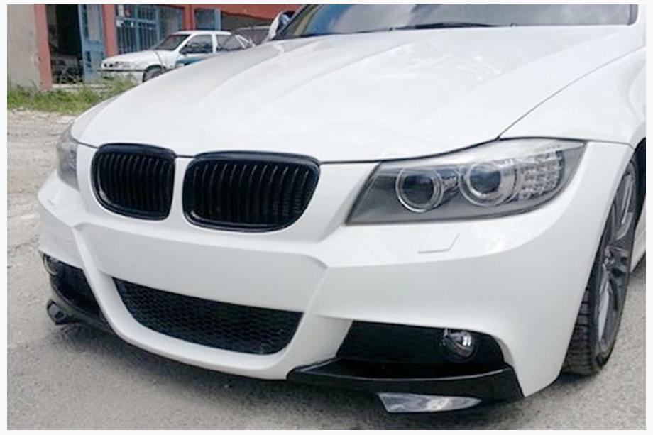 BMW 3-serie E90/E91 2005–2011 Frontläpp till stötfångare Flap (2009-2011) Image