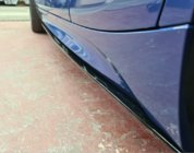 BMW 3-serien F30/F31 2012–2019 Tröskellister svarta (203 cm, OmsaLine) foto 1
