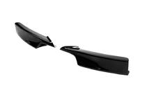 BMW 3-serien F30/F31 2012–2019 Frontspoilerläpp Flap (svart) foto 2