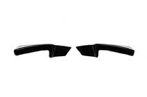 BMW 3-serien F30/F31 2012–2019 Frontspoilerläpp Flap (svart) foto 5