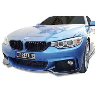 Frontspoilerläpp Flap (för M-Sport, svart) BMW 4-serie F32/F33/F36 2012–2020 foto 1