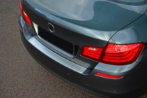 BMW 5-serien F10/F11 2010–2016 OmsaLine bakre stötfångarskydd (SD, rostfritt stål) foto 3