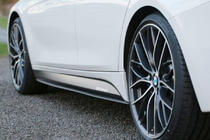 BMW 5-serien F10/F11 2010–2016 OmsaLine sidokjolar (svart) foto 1