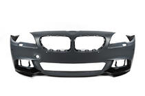 BMW 5-serien F10/F11 2010–2016 Frontläpp DPT Flap (för M-Performance, svart högglans) foto 7