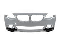 BMW 5-serien F10/F11 2010–2016 Frontläpp DPT Flap (för M-Performance, svart högglans) foto 5