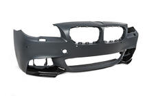 BMW 5-serien F10/F11 2010–2016 Frontläpp DPT Flap (för M-Performance, svart högglans) foto 14