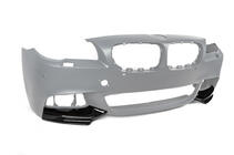 BMW 5-serien F10/F11 2010–2016 Frontläpp DPT Flap (för M-Performance, svart högglans) foto 6