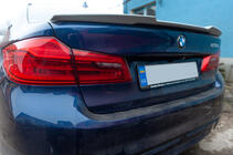 BMW 5-serien G30/G31 2017–2023 Spoiler Meliset Bat (för lackering) foto 4