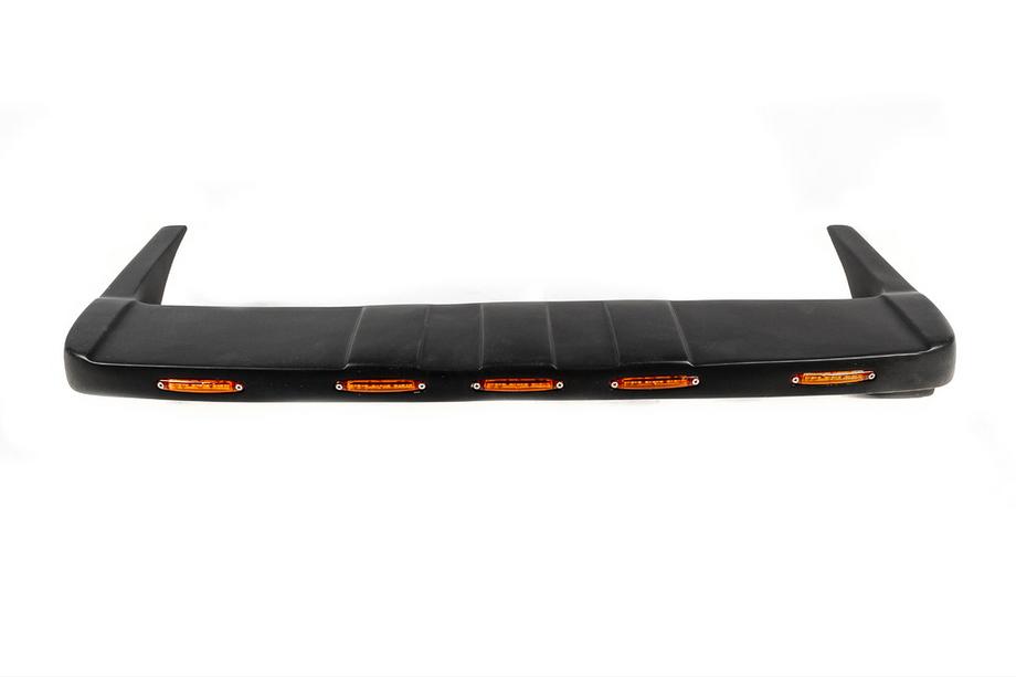 Renault Duster 2008–2017 Vindrutevisir V1 (LED, matt svart) Foto 2