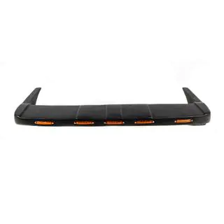 Vindrutevisir V1 (LED, matt svart) Dacia Duster 2008–2018 foto 2