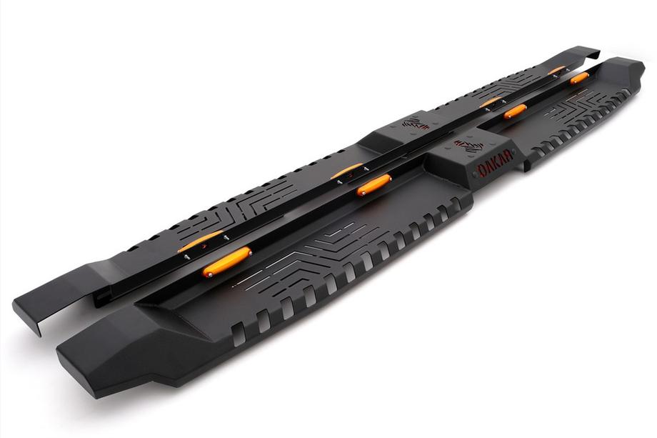 Dacia Duster 2018–2024 Dakar V2 rock sliders (2 st, metall) Image