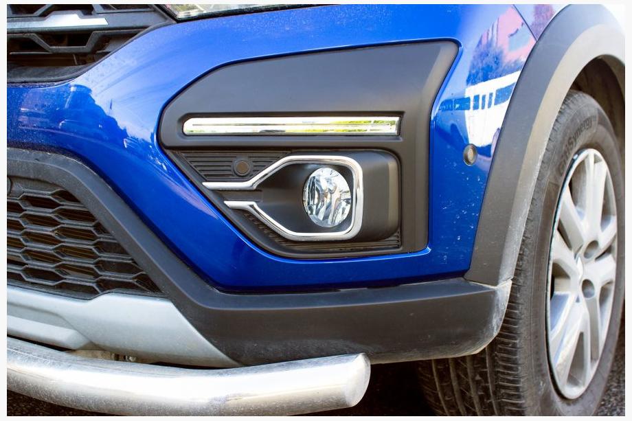Dacia Jogger 2022– Kromlister för dimljus (2 st, rostfritt stål) Image