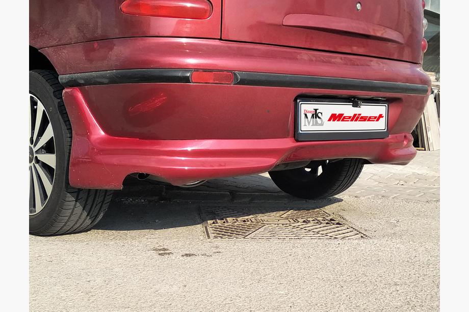 Fiat Bravo 2008–2016 Bakre stötfångardiffusor (Meliset, för lackering) Image