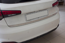 Fiat Tipo Cross 2021– Kantlist för bagagelucka (rostfritt stål) Carmos - turkiskt stål foto 1