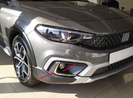 Fiat Tipo Cross 2021– Ramar till dimljus i rostfritt stål foto 1