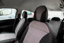 Citroen C-Elysee 2013–2022 Bilklädsel i ekoläder + tyg + Antara Antara A0010 (komplett sats) foto 9