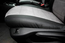 Citroen C-Elysee 2013–2022 Bilklädsel i ekoläder + tyg + Antara Antara A0010 (komplett sats) foto 16