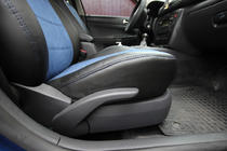Volkswagen Passat B5 1997–2005 Sätesskydd i konstläder + tyg + alcantara Antara A006 (komplett kupésats) foto 11