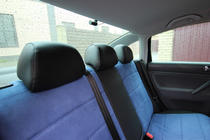 Volkswagen Passat B5 1997–2005 Sätesskydd i konstläder + tyg + alcantara Antara A006 (komplett kupésats) foto 7