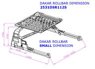 Mitsubishi L200 2015–2024 Rollbar med lastkorg Dakar foto 4