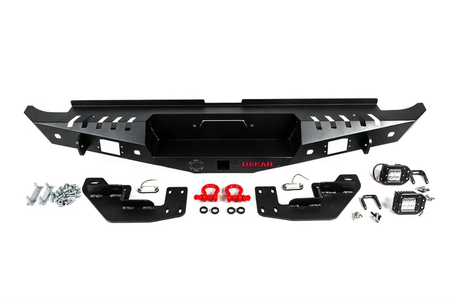 Ford Ranger 2011–2022 Förstärkt bakre stötfångare Dakar V2 Image