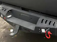 Mitsubishi L200 2006–2015 Dragkrok för Dakar-stötfångare foto 1