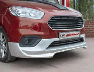 Ford Courier 2014–2023 Främre läppspoiler till stötfångare (2017+, för lackering) foto 4
