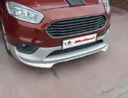 Ford Courier 2014–2023 Främre läppspoiler till stötfångare (2017+, för lackering) foto 2