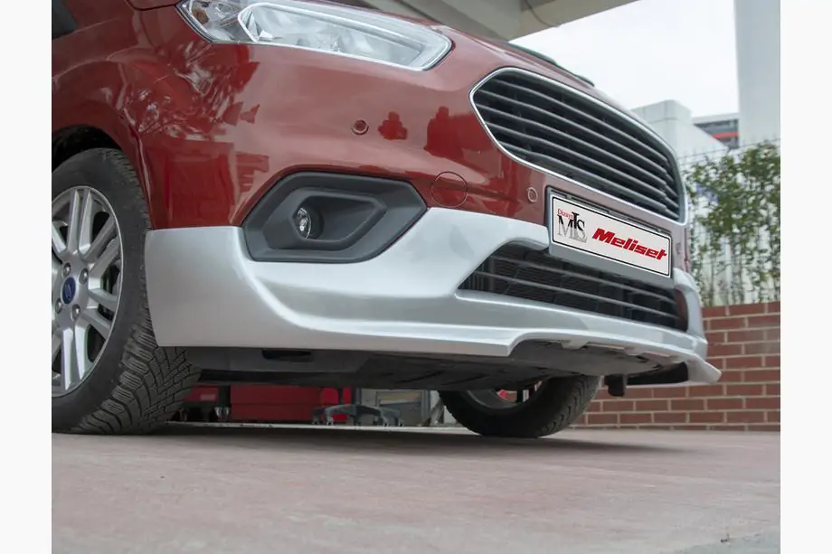 Ford Courier 2014–2023 Främre läppspoiler till stötfångare (2017+, för lackering) Image