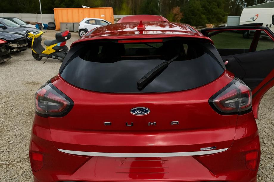 Ford Puma 2019– Kantlist för bagagelucka (rostfritt stål) Image