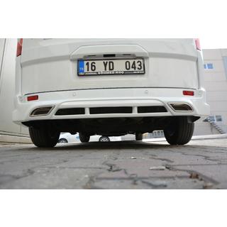 Bakre stötfångaröverlägg (för lackering) Ford Custom 2013–2022 foto 3
