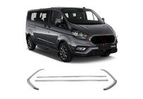Ford Custom 2013–2022 Grillkantlist 2018+ (4 st, rostfritt stål) foto 3
