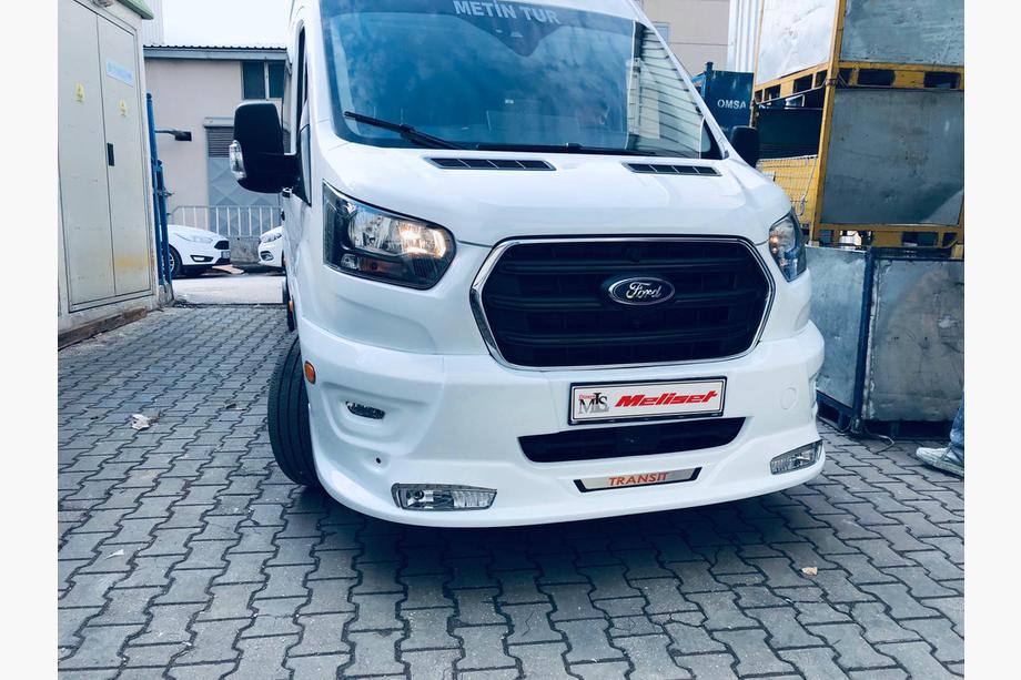 Ford Transit 2014– Frontspoiler till stötfångare ERA (2019+, för lackering) Image