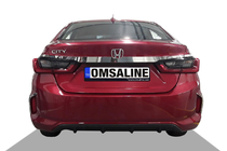 Honda City 2021– Kromlist ovanför registreringsskylt SD (3 st, rostfritt stål) foto 1