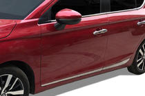 Honda City 2021– Dörrlister SD (4 st, rostfritt stål) foto 2