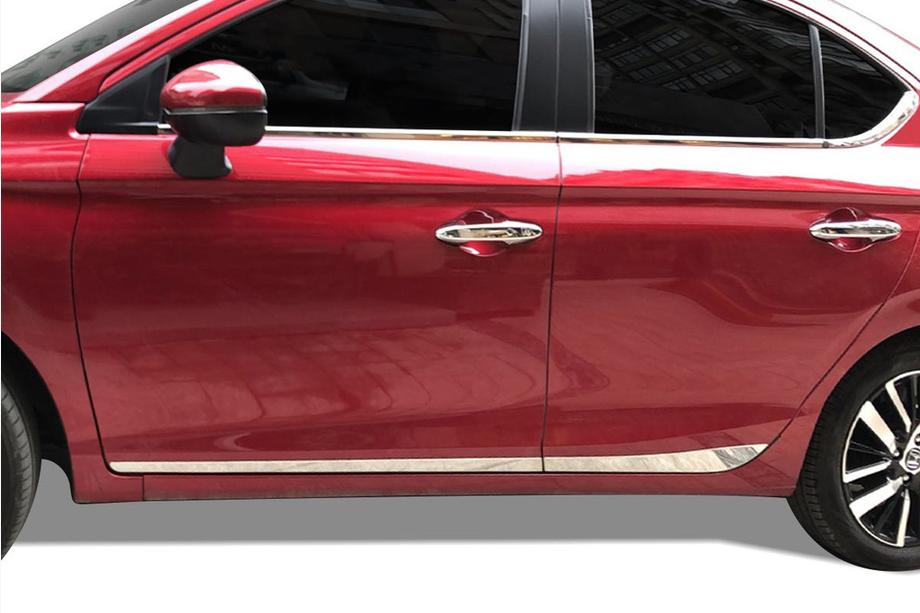 Honda City 2021– Dörrlister SD (4 st, rostfritt stål) Image