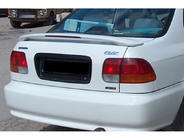 Honda Civic 1995–2001 Spoiler (Meliset, för lackering) foto 1