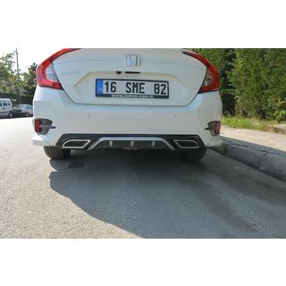 Diffusor till bakre stötfångare (Meliset, i färg) foto 2