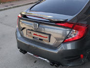 Honda Civic Sedan X 2016–2021 Spoiler Isikli (för lackering) foto 1