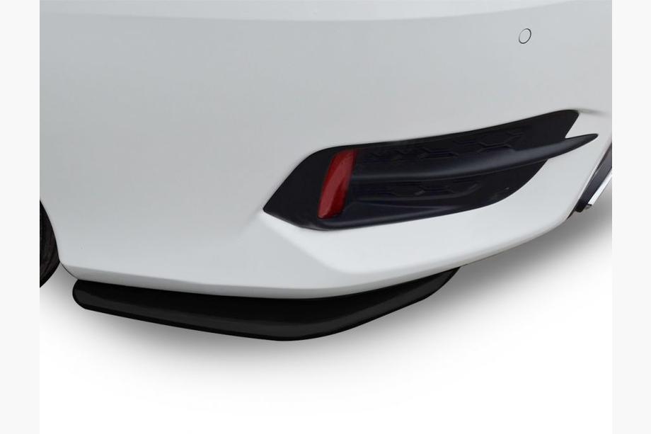 Honda Civic Sedan X 2016–2021 Flaps till bakre stötfångaren (2 st, svarta) Image