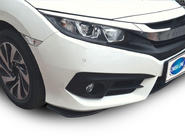 Honda Civic Sedan X 2016–2021 Flap-förlängningar till främre stötfångare (2 st, svarta) foto 1