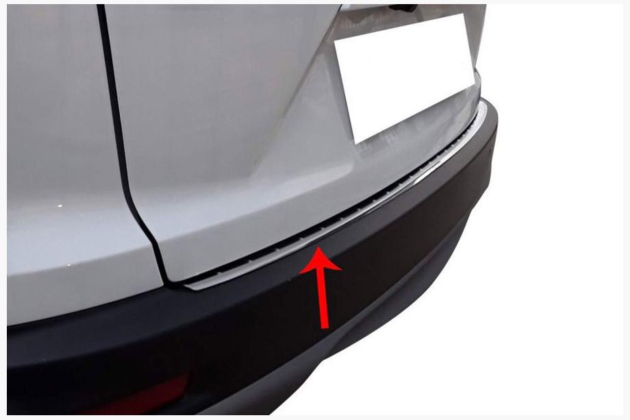 Honda CRV 2017–2022 Bakre stötfångarskydd i rostfritt stål Image